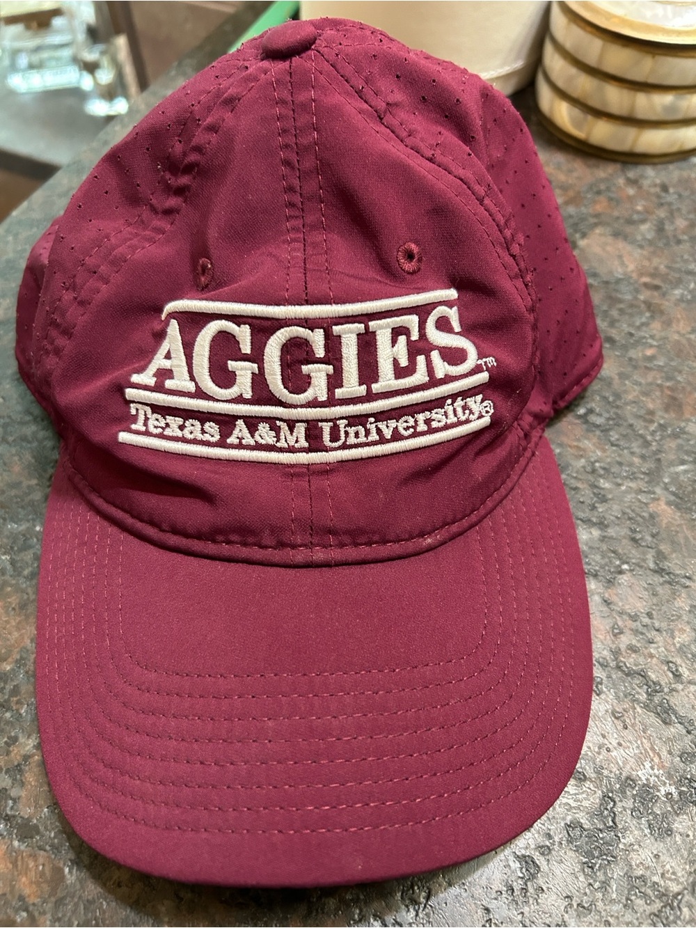 Texas A&M Aggies Maroon Adjustable Baseball Cap